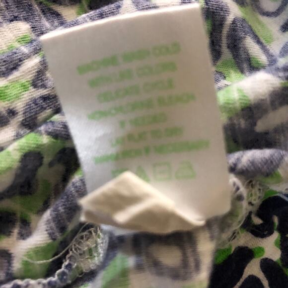 Lilly Pulitzer Preppy Green "Thrill of the Chase" Cassie Leopard Print Dress - Picture 7 of 7